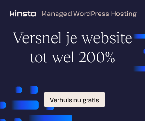 Boost jouw website met Kinsta